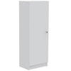 16.9" X 12.3" X 47.4" White Particle Board Pantry