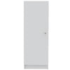 16.9" X 12.3" X 47.4" White Particle Board Pantry