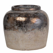 Unique Candia Ceramic Vase, Beige