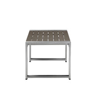 Anodized Aluminum Perfect Outdoor table, Gray