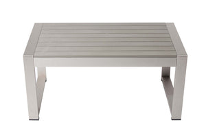 Anodized Aluminum Perfect Outdoor table, Gray