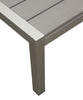 Outdoor Side Table, Gray