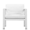 Outdoor Lounge Set In White (Set of 4)