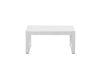 Anodized Aluminum Outdoor Table, White