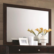 Rectangular Dresser Mirror, Brown