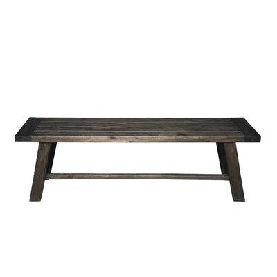 Bench In Acacia Wood Gray