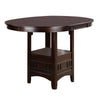Wooden Counter Height Table, Brown