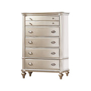 Wooden Antique Chest with Spacious Storage In Silver