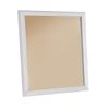 Mirror With Pine Wood Framing, White