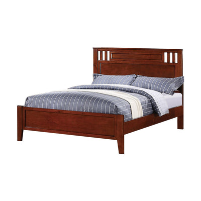 Twin Bed Wooden Finish,Brown