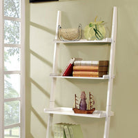 5Tier Ladder Shelf, White