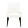Leather Arm Chair in White