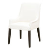 Leather Arm Chair in White