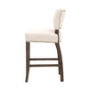 Upholstered Counter Stool, Bisque Cream