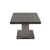 Coffee Table In Slate Gray and Espresso Brown