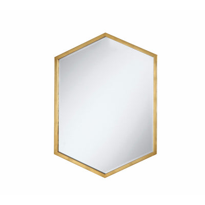 Metal Wall Mirror, Gold