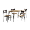 Industrial 5 Pc. Dining Table Set