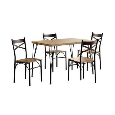 Industrial 5 Pc. Dining Table Set