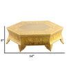 Metal Wedding Cake Stand 14 inches, Gold