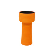 Orange Decorative Ceramic Vase