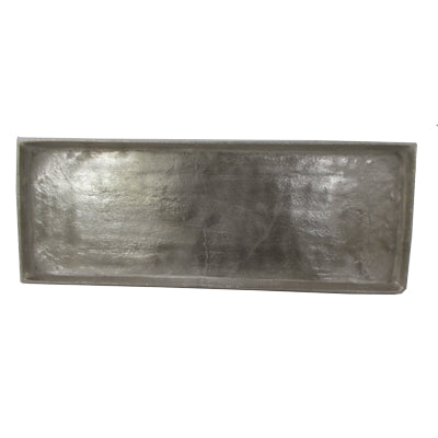 Aluminum  Plate In Rectangular Shape, Gray
