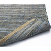 Well Knitted Cotton Denim Rug, Blue