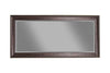 Full Length Leaner Mirror With a Rectangular Polystyrene Frame, Oil Rubbed Bronze