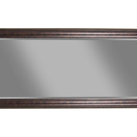 Full Length Leaner Mirror With a Rectangular Polystyrene Frame, Oil Rubbed Bronze