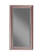 Full Length Leaner Mirror With a Rectangular Polystyrene Frame, Rose Gold