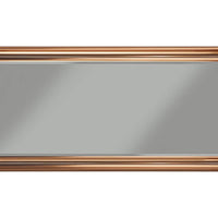 Full Length Leaner Mirror With a Rectangular Polystyrene Frame, Copper