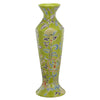 Ceramic Candle Holder With Flared Bottom, Multicolor