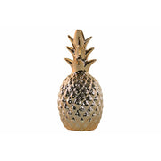 Ceramic Pineapple Figurine,  Gold