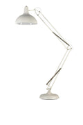 Metal Task Floor Lamp with Full Adjustable Function, White