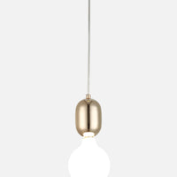 Stylish Hanging Pendant Lamp with Adjustable Wire, Gold