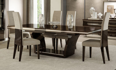 98'' X 43'' X 30'' Modern Wenge High Gloss Dining Table
