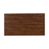 Rectangular Rubberwood Dining Table In Brown