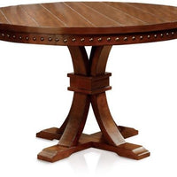 Round Table, Dark Oak Brown