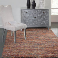 Contemporary Style Thick And Plush Area Rug For Modern Homes, Multicolor