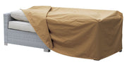 Waterproof Fabric Dust Cover for Outdoor Sofa, Medium, Light Brown