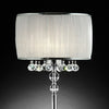 Traditional Style Table Lamp, White