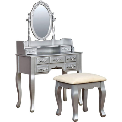 Traditional Vanity, Silver