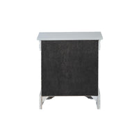 15" X 21" X 24" Platinum Wood Nightstand