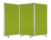 71" X 106" X 1" Metal and Fabric  Olive Screen