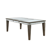 Sturgis Contemporary Style Dining Table, Gray