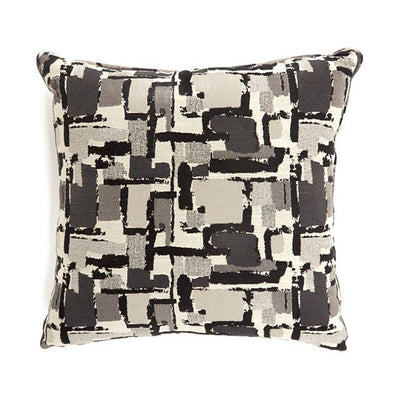 Contemporary Pillow, Large, Set of 2, Black