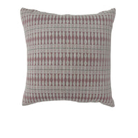 Contemporary Style Simple Traditionally Designed Set of 2 Throw Pillows, Red