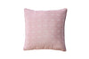 Contemporary Style Set of 2 Throw Pillows With Intricate Designing, Rose Pink