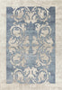 7'7" x 10'10" Polypropelene Teal Area Rug