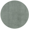 8' Round Polyester Slate Area Rug