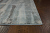 7'10" x 10'10" Polypropelene Teal Area Rug